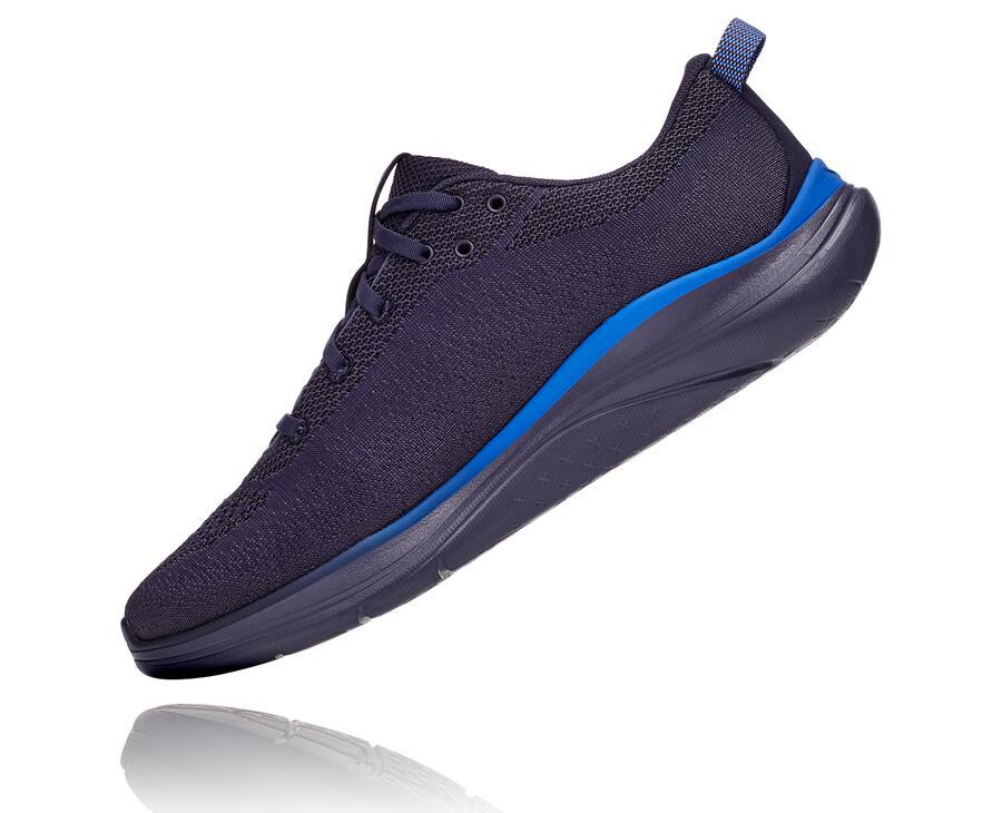 Tenis Hoka One One Masculino Azul Marinho - Hupana Flow - 573-WQNYHU